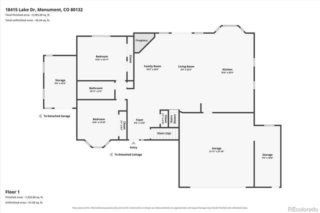 18415 Lake Drive, Monument, CO 80132