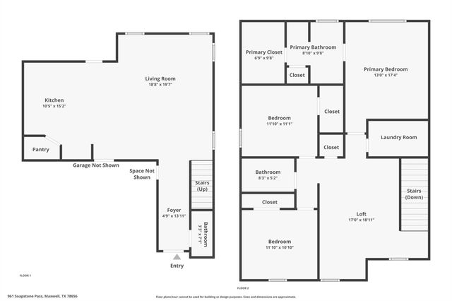 961 Soapstone PASS, Maxwell, TX 78656