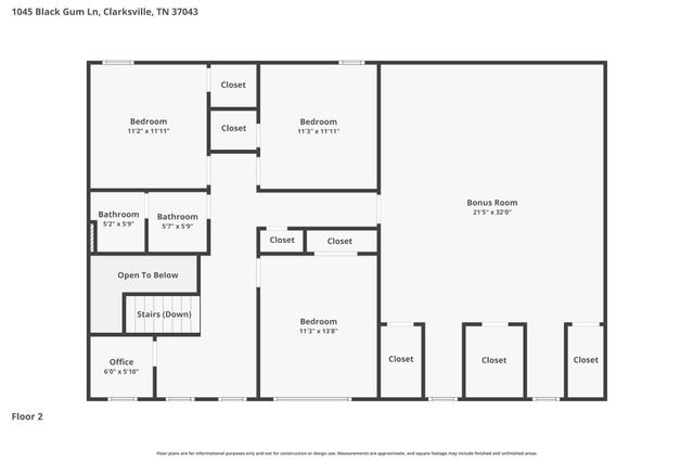 1045 Black Gum Ln, Clarksville, TN 37043
