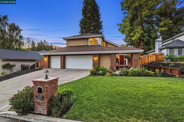 521 Buttonwood Dr., Danville, CA 94506