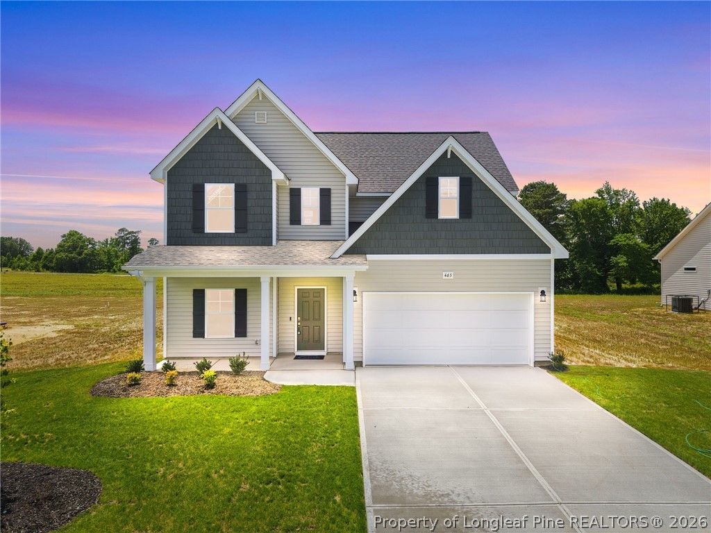 465 Black Duck (Lot 103) Lane, Lillington, NC 27546 — exterior