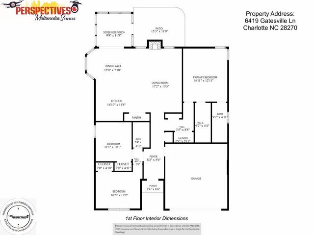 6419 Gatesville Lane, Charlotte, NC 28270