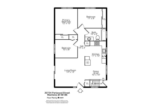 30734 Parkwood Street, Westland, MI 48186
