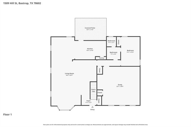 1509 Hill ST, Bastrop, TX 78602
