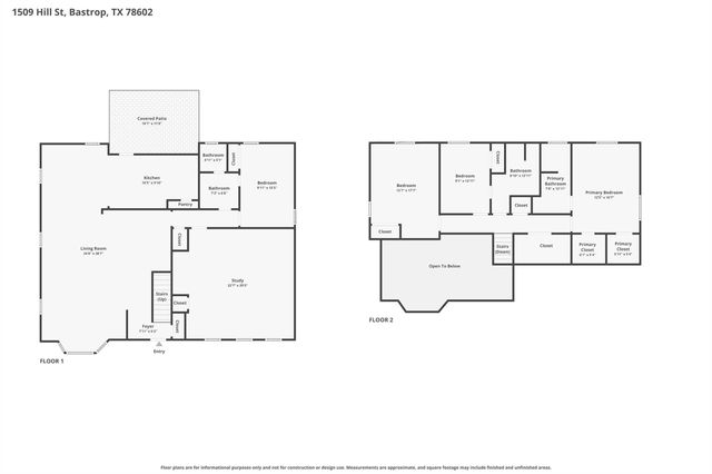 1509 Hill ST, Bastrop, TX 78602
