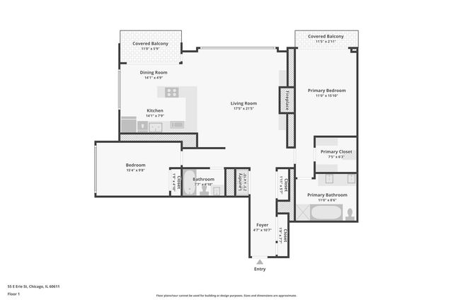 55 E Erie Street 2901, Chicago, IL 60611