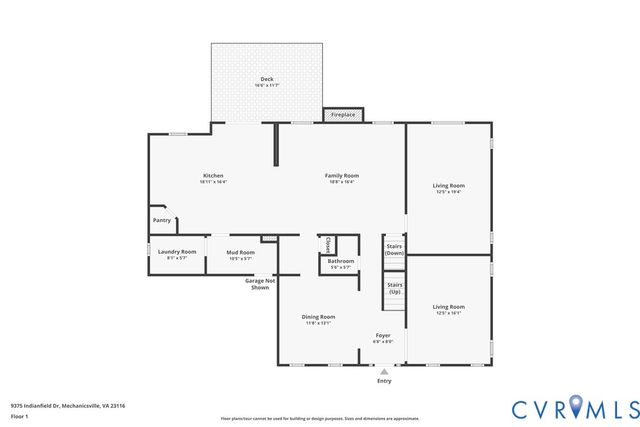 9375 Indianfield Dr, Mechanicsville, VA 23116
