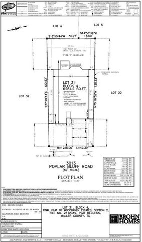 3013 Poplar Bluff Road, Waller, TX 77484