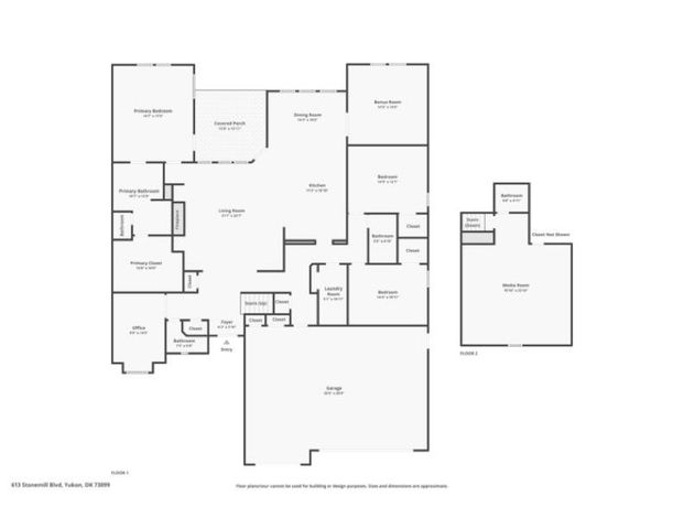 613 Stonemill Boulevard, Yukon, OK 73099