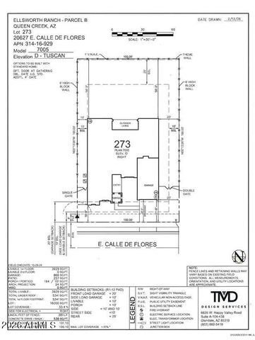 20627 E CALLE DE FLORES --, Queen Creek, AZ 85142