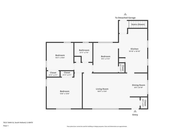 752 E 164th Street, South Holland, IL 60473