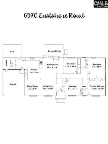 6570 Eastshore Road, Columbia, SC 29206