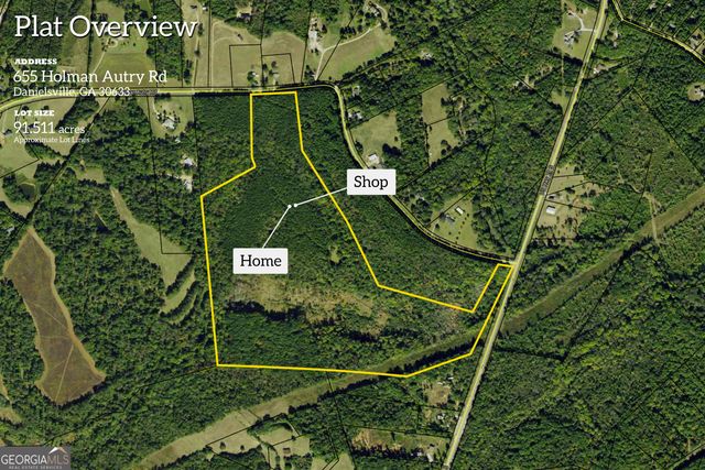 655 Holman Autry Road, Danielsville, GA 30633