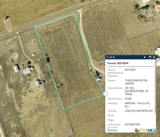 TBD County Road 150, Georgetown, TX 78626