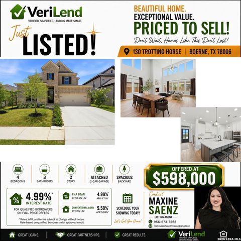 130 Trotting Horse, Boerne, TX 78006