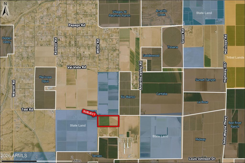 0 W Teel Road -, Maricopa, AZ 85138 — exterior