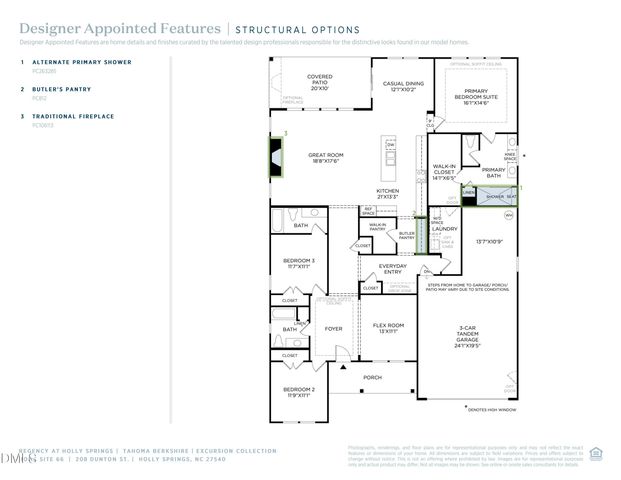 208 Dunton Street, Holly Springs, NC 27540