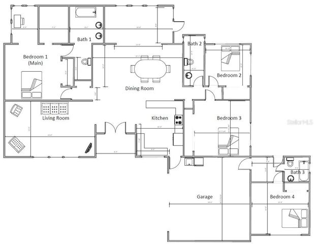 1406 HAVEN BEND, Tampa, FL 33613
