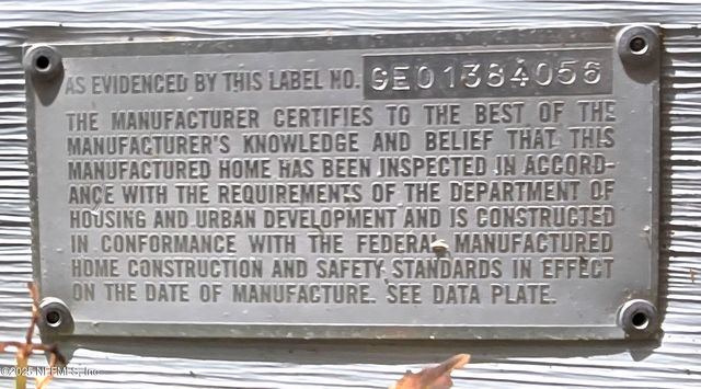 11325 YOUNG Road 1, Jacksonville, FL 32218