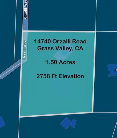 14740 Orzalli Rd, Grass Valley, CA 95945