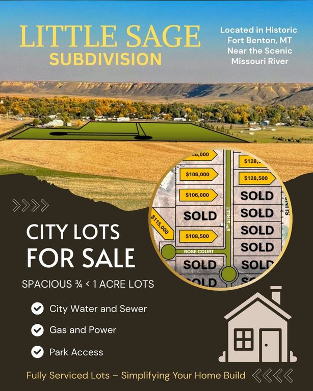 Lot 2 Little Sage, Fort Benton, MT 59442