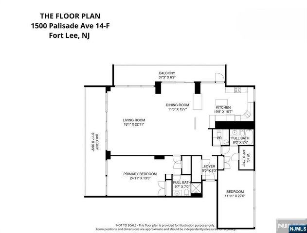 1500 Palisade 14F, Fort Lee, NJ 07024