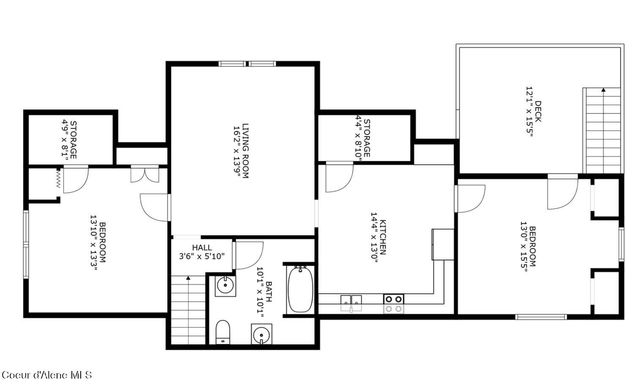 207 S Division ST, Pinehurst, ID 83850