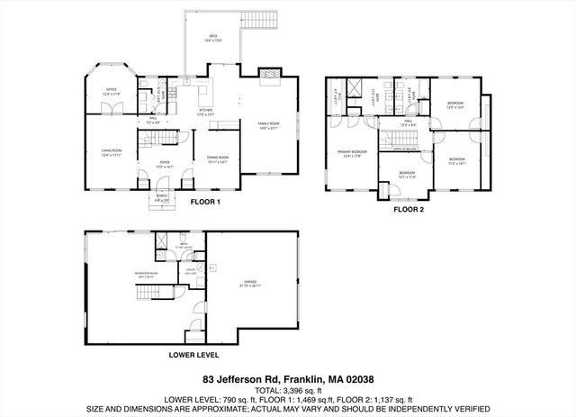 83 Jefferson Rd, Franklin, MA 02038