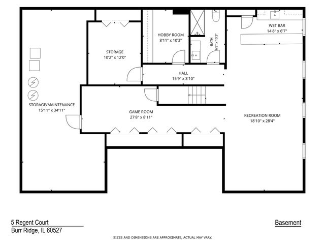 5 Regent Court, Burr Ridge, IL 60527