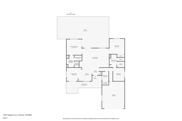 15701 Happie Lou Ln, Pioneer, CA 95666