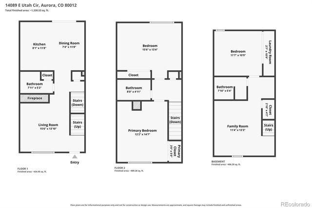 14089 E Utah Circle, Aurora, CO 80012
