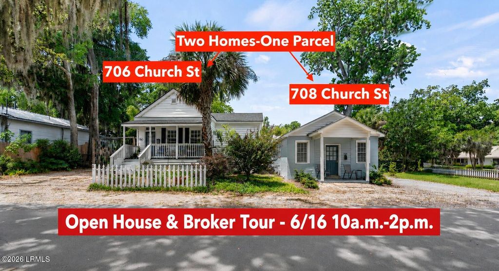 706 - 708 Church Street, Beaufort, SC 29902