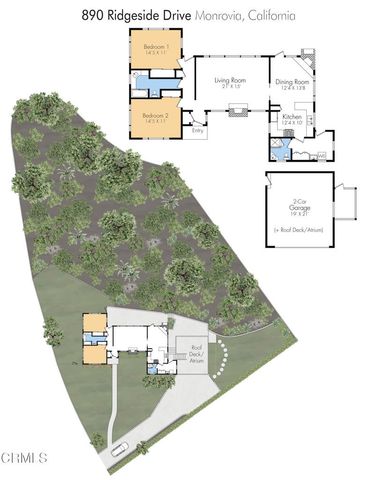 890 Ridgeside Drive, Monrovia, CA 91016