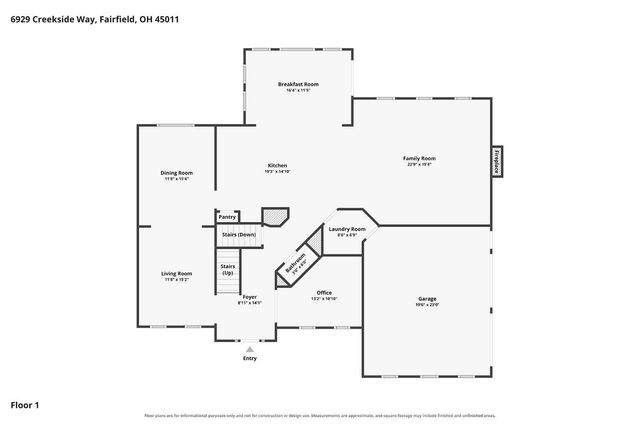 6929 Creekside Way, Fairfield Twp, OH 45011