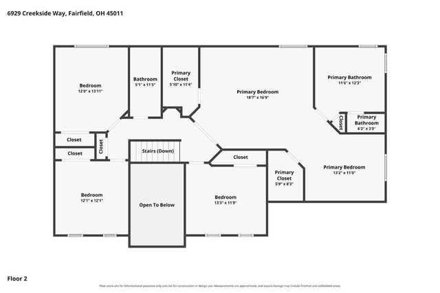 6929 Creekside Way, Fairfield Twp, OH 45011