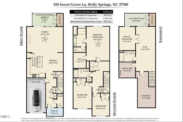 104 Secret Grove Lane, Holly Springs, NC 27540