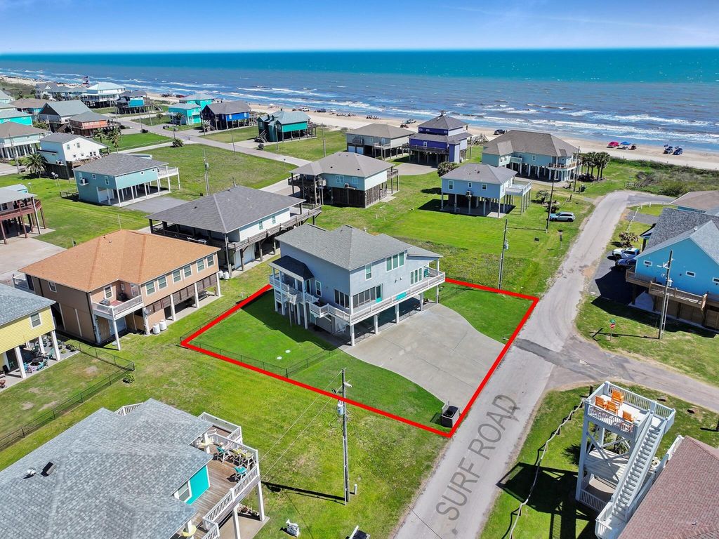 878 Surf Road, Crystal Beach, TX 77650