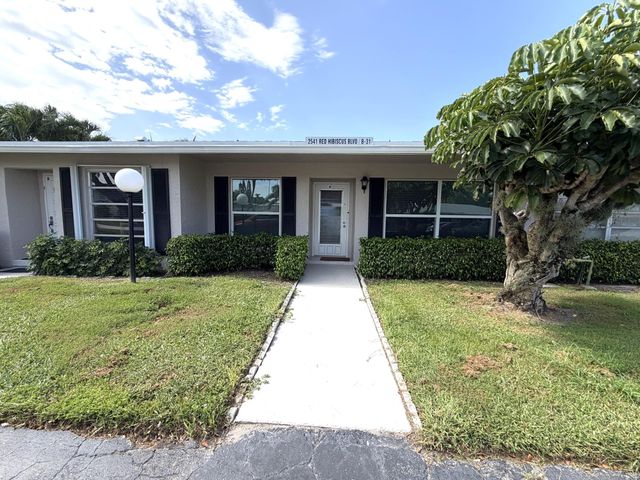 2541 Red Hibiscus Boulevard 31-B, Delray Beach, FL 33445
