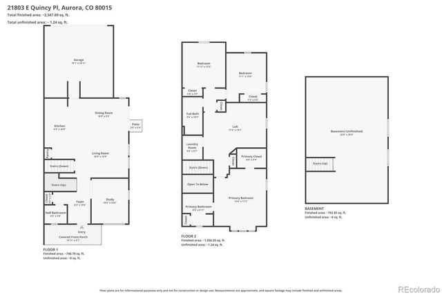 21803 E Quincy Place, Aurora, CO 80015