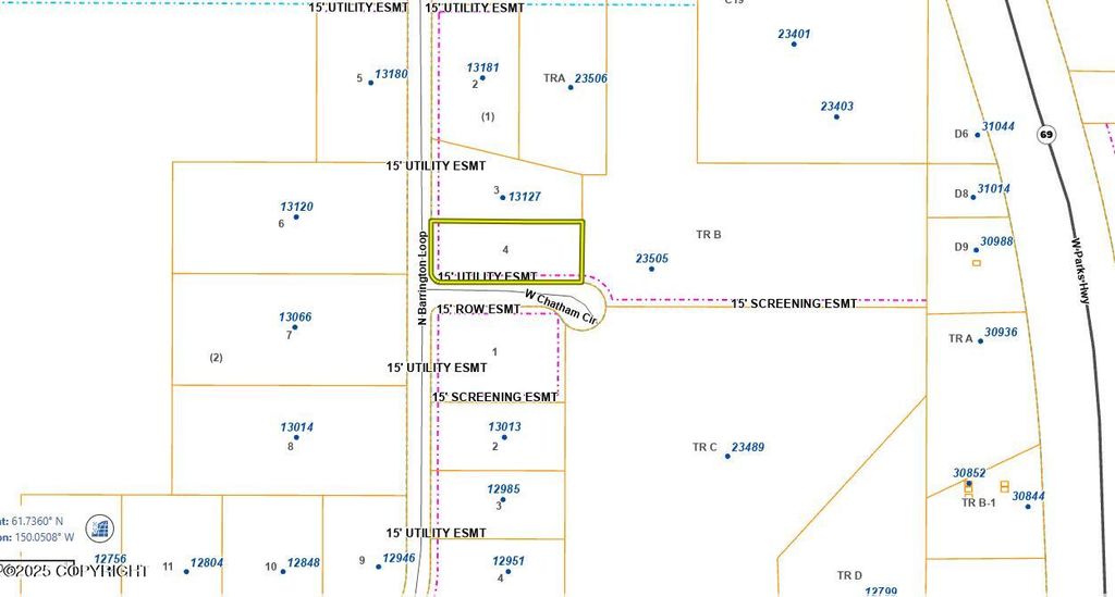 23537 W Chatham Circle, Willow, AK 99688