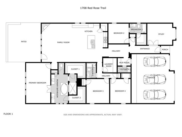 1708 Red Rose Trail, Celina, TX 75078