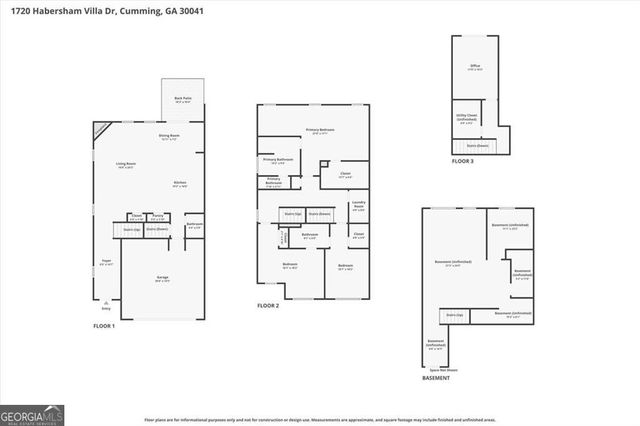 1720 Habersham Villa Drive, Cumming, GA 30041