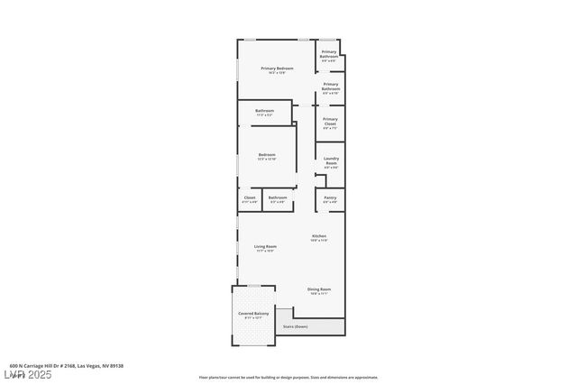 600 North Carriage Hill Drive 2168, Las Vegas, NV 89138