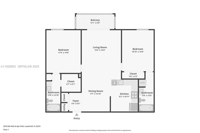 5570 NW 44th Street 510A, Lauderhill, FL 33319