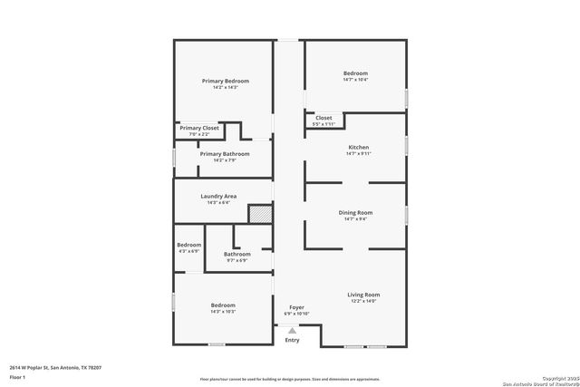2614 W Poplar, San Antonio, TX 78207