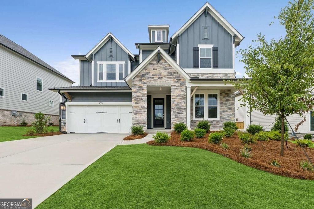 305 Beebalm Street, Woodstock, GA 30188 — exterior