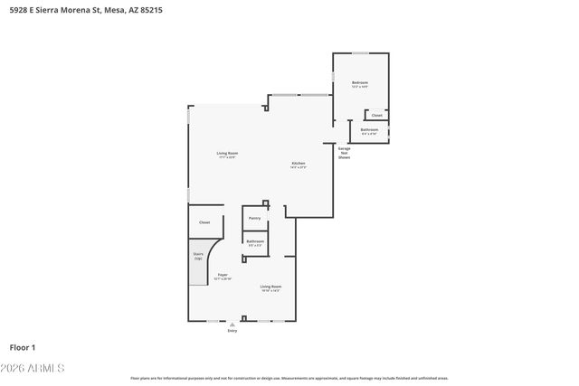 5928 E SIERRA MORENA Street, Mesa, AZ 85215