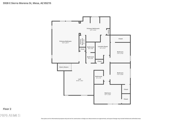 5928 E SIERRA MORENA Street, Mesa, AZ 85215