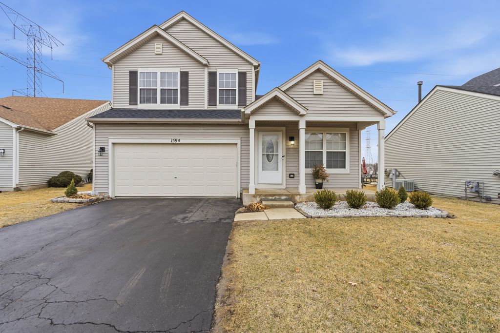 1594 Arborwood Circle, Romeoville, IL 60446 — exterior