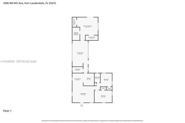 1836 SW 9th Avenue, Fort Lauderdale, FL 33315